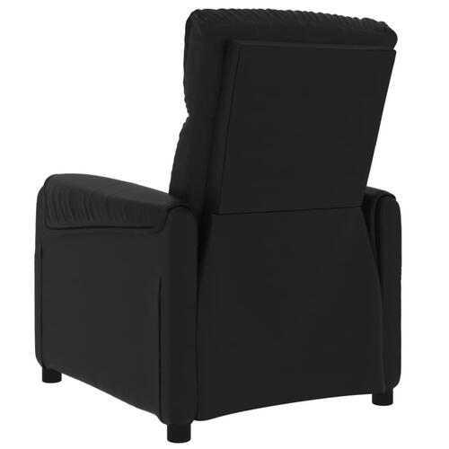 Massagestol kunstlæder sort