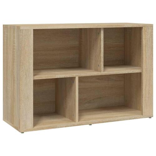 Skænk 80x30x54 cm konstrueret træ sonoma egetræsfarve