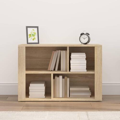 Skænk 80x30x54 cm konstrueret træ sonoma egetræsfarve