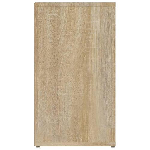 Skænk 80x30x54 cm konstrueret træ sonoma egetræsfarve