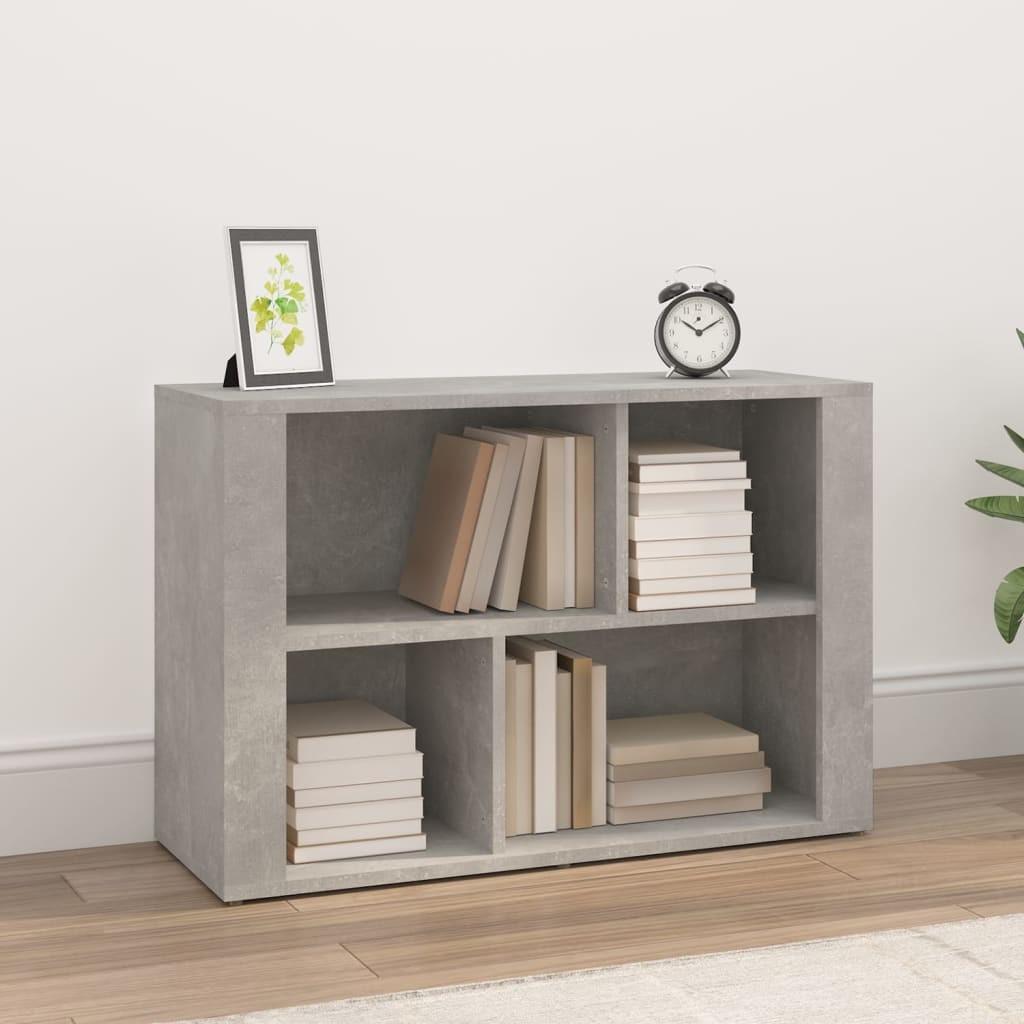 Skænk 80x30x54 cm konstrueret træ betongrå