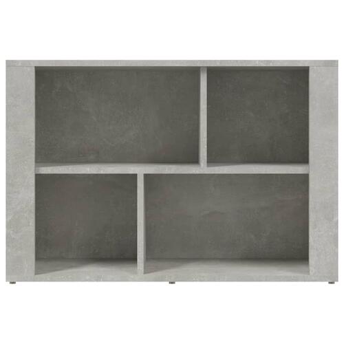 Skænk 80x30x54 cm konstrueret træ betongrå