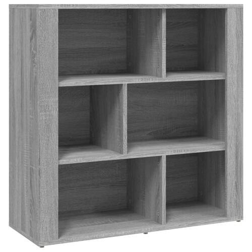 Skænk 80x30x80 cm konstrueret træ grå sonoma-eg