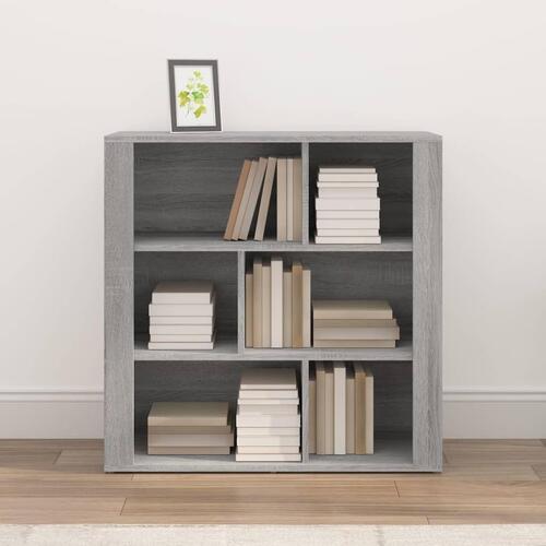 Skænk 80x30x80 cm konstrueret træ grå sonoma-eg