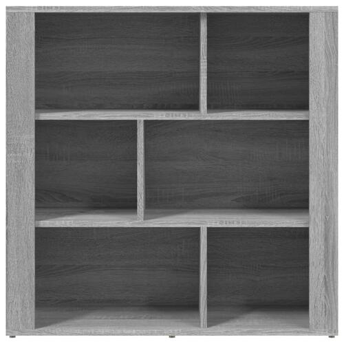 Skænk 80x30x80 cm konstrueret træ grå sonoma-eg