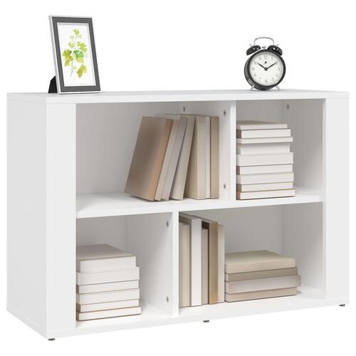 Skænk 80x30x54 cm konstrueret træ hvid