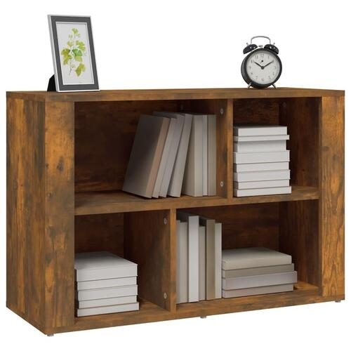Skænk 80x30x54 cm konstrueret træ røget egetræsfarve
