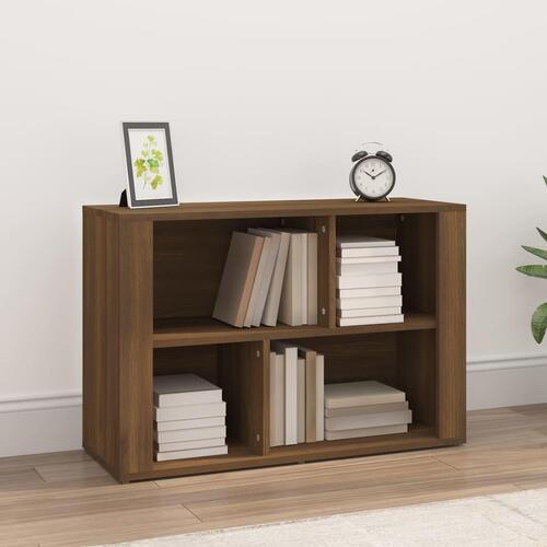 Skænk 80x30x54 cm konstrueret træ brun egetræsfarve