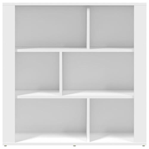 Skænk 80x30x80 cm konstrueret træ hvid
