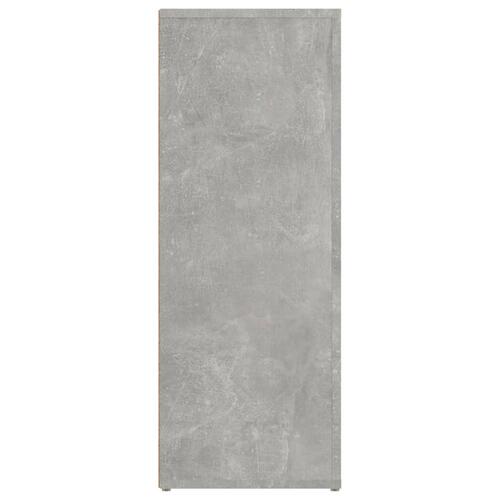 Skænk 80x30x80 cm konstrueret træ betongrå