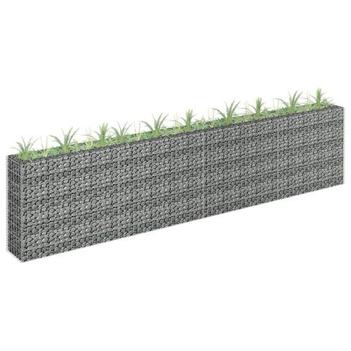 Gabion-højbed 360x30x90 cm galvaniseret stål