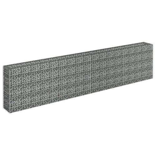 Gabion-højbed 360x30x90 cm galvaniseret stål