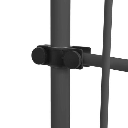 Markise m. LED-lys manuel betjening 200 cm cremefarvet