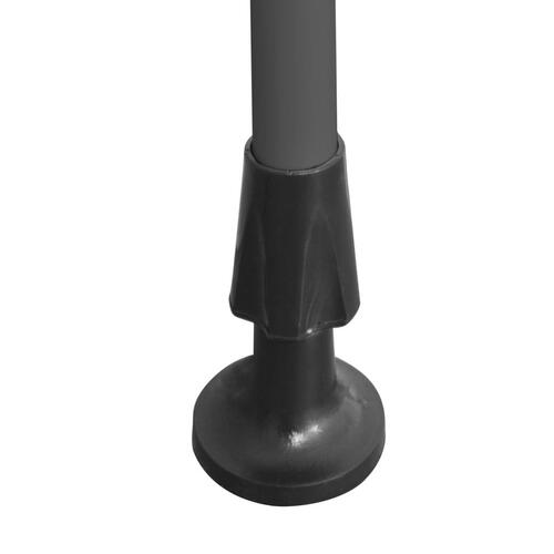 Markise m. LED-lys manuel betjening 200 cm cremefarvet