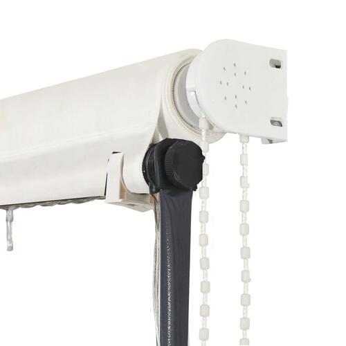 Foldemarkise med LED 250x150 cm cremefarvet