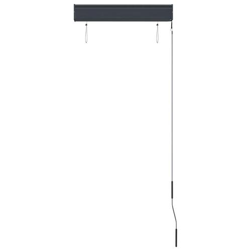 Udendørs rullegardin 60x250 cm blå og hvid