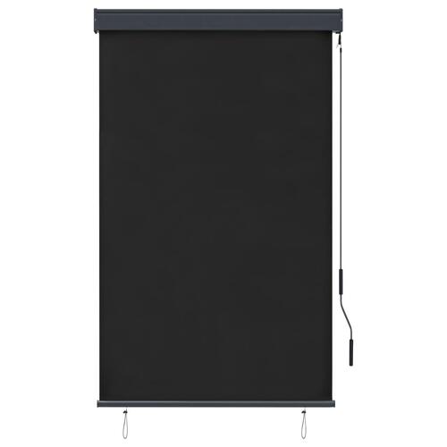 Udendørs rullegardin 100x250 cm antracitgrå