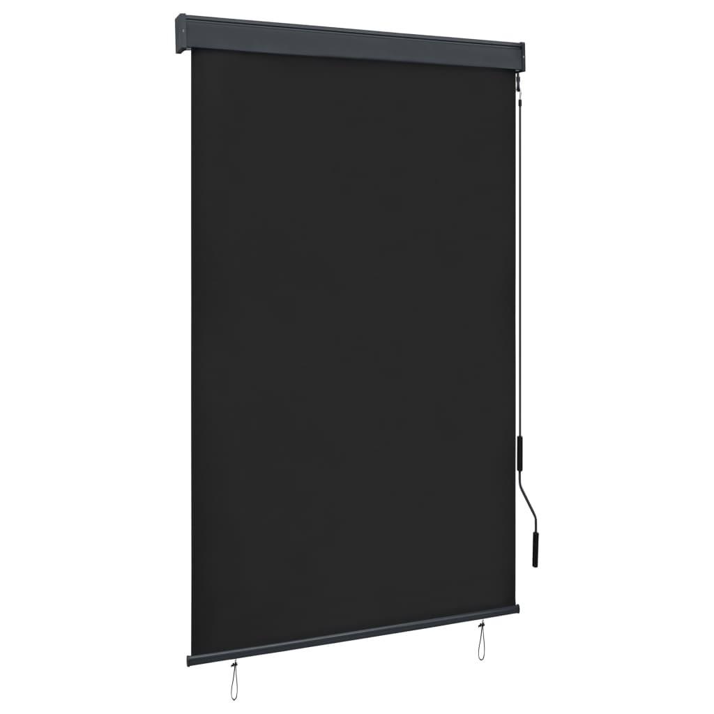 Udendørs rullegardin 120x250 cm antracitgrå