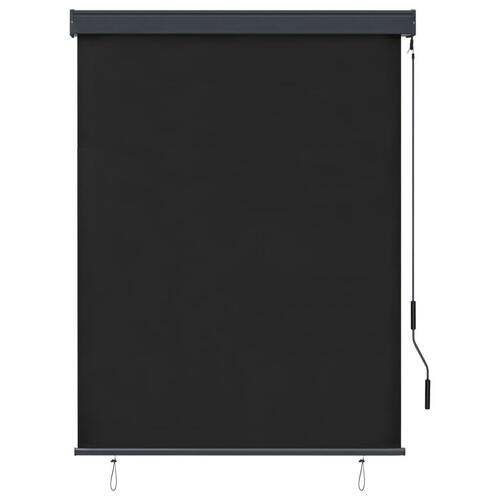 Udendørs rullegardin 120x250 cm antracitgrå