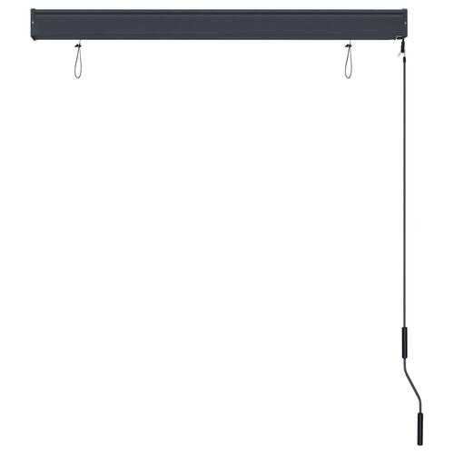 Udendørs rullegardin 120x250 cm cremefarvet