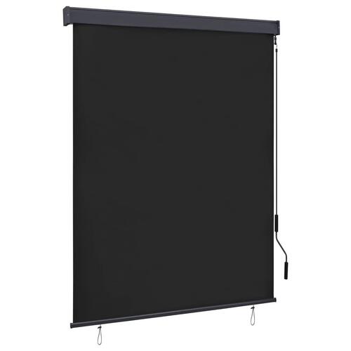 Udendørs rullegardin 140x250 cm antracitgrå