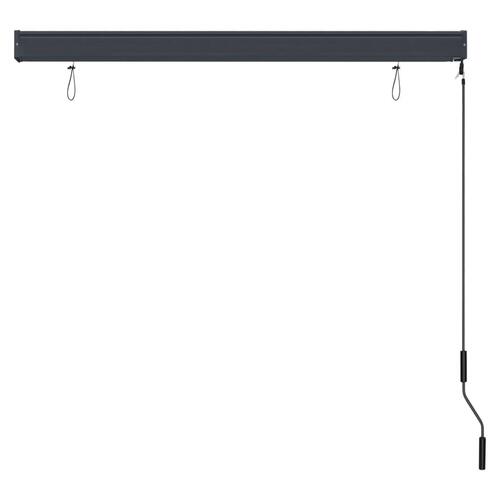 Udendørs rullegardin 140x250 cm cremefarvet