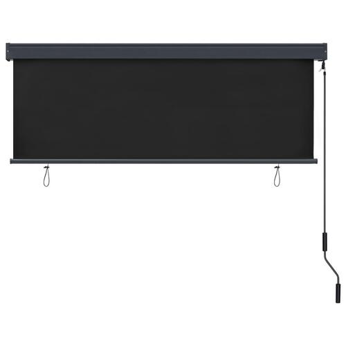 Udendørs rullegardin 160x250 cm antracitgrå