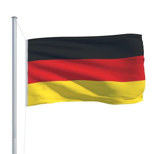 Det tyske flag 90x150 cm