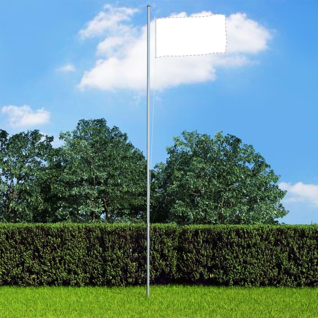 Flagstang sektionsinddelt 6,2 m aluminium