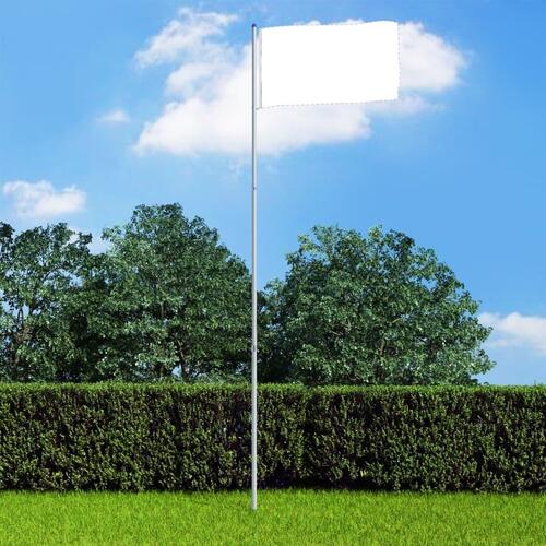 Teleskopisk flagstang 6 m aluminium