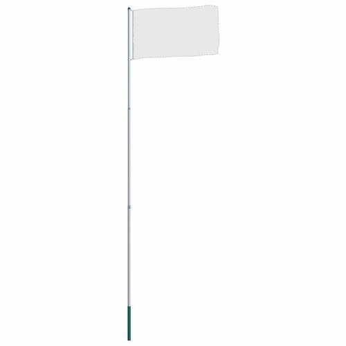 Teleskopisk flagstang 6 m aluminium