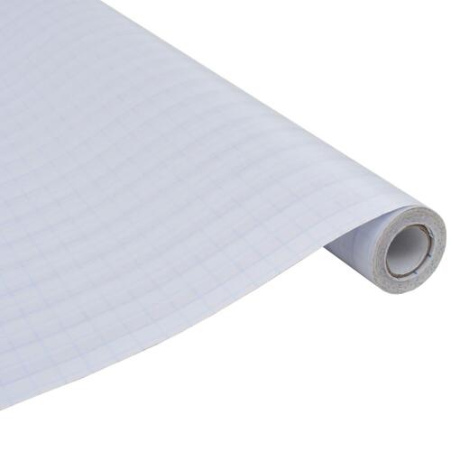 Vinduesfolie 0,9x100 m stribet PVC matteret
