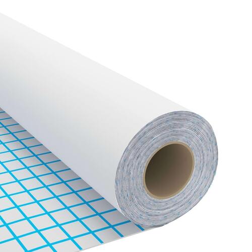 Selvklæbende folie til møbler 500x90 cm PVC hvid