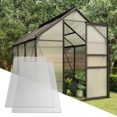 Polykarbonatplader 5 stk. 4,5 mm 150x65 cm