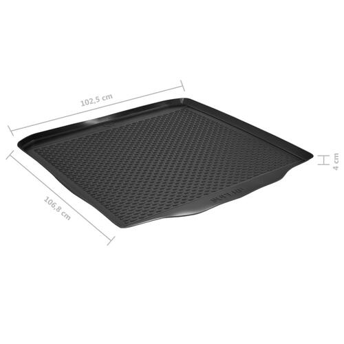 Bagagerumsmåtte til Skoda Superb II Sedan (2008-2014) gummi