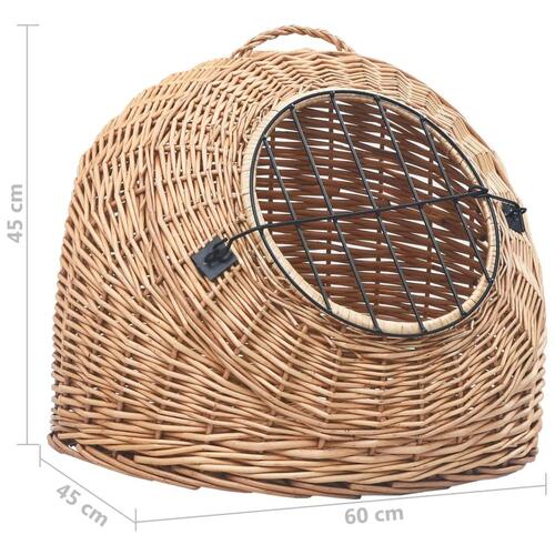 Kattetransport 60x45x45 cm naturpil