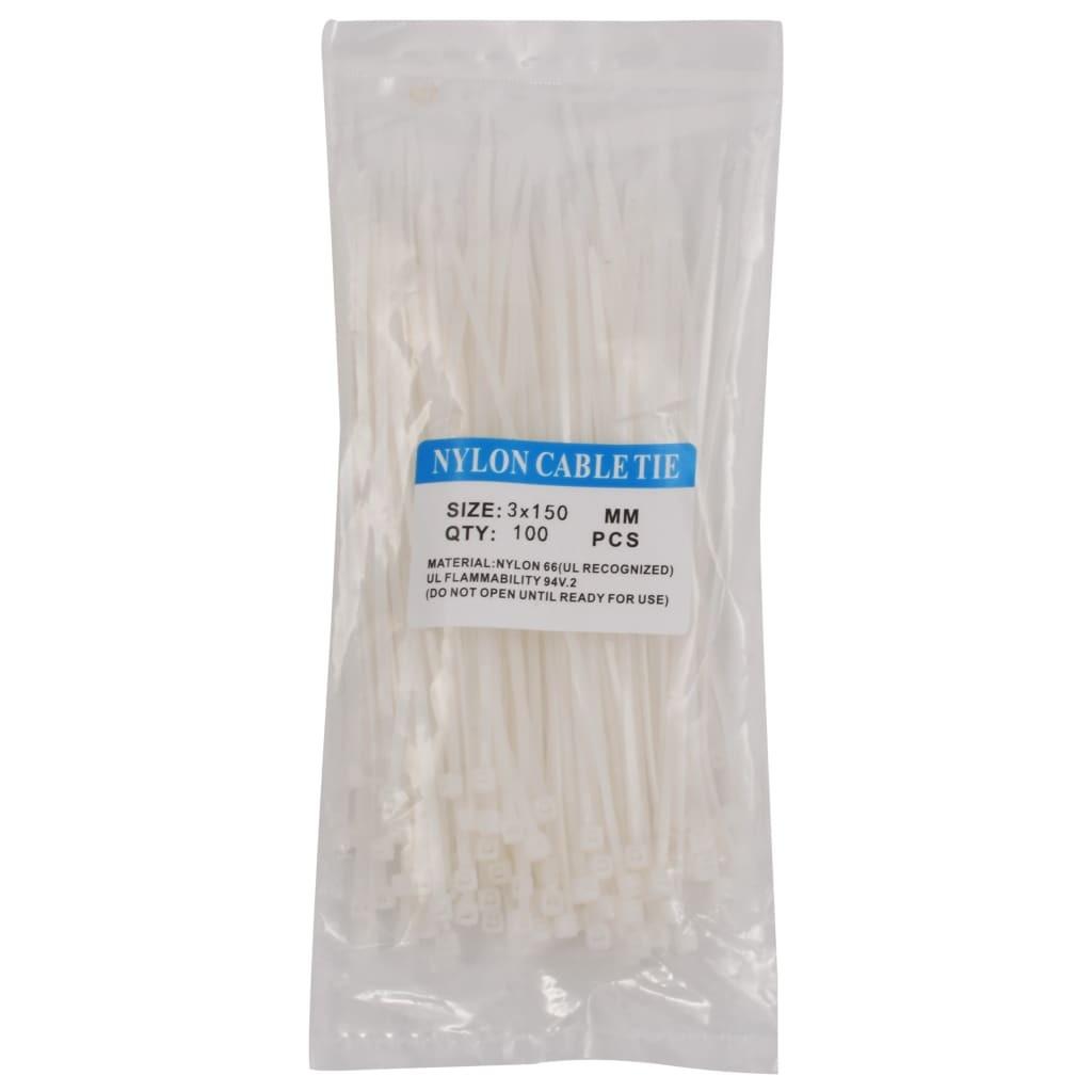 Kabelstrips 100 stk. 15 cm