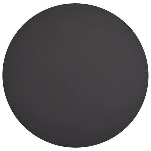 Spisebord 90 x 73,5 cm MDF grå og egetræsfarve