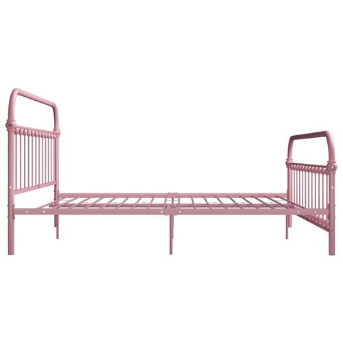 Sengestel 180x200 cm metal pink
