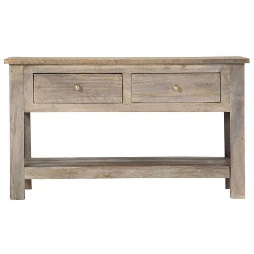 Sofabord 82x52x47 cm massivt mangotræ