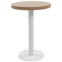 Bistrobord 60 cm MDF lysebrun
