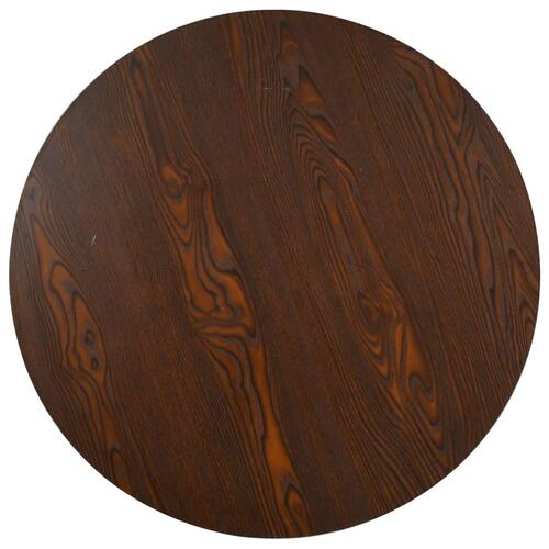 Bistrobord 80 cm MDF mørkebrun