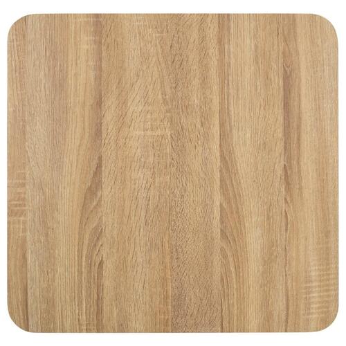 Bistrobord 50x50 cm MDF lysebrun