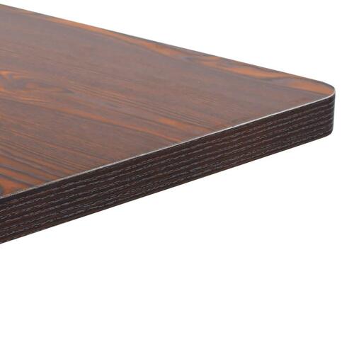 Bistrobord 60x60 cm MDF mørkebrun