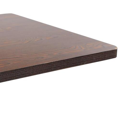 Bistrobord 80x80 cm MDF mørkebrun