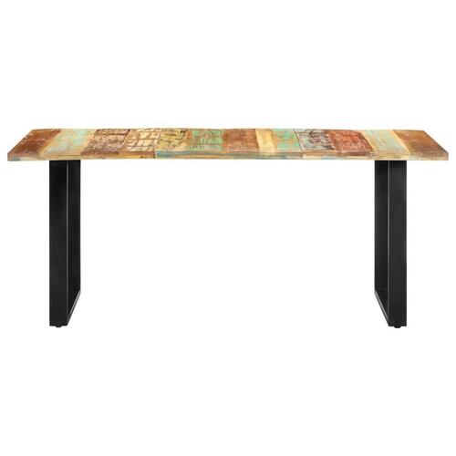 Spisebord 180x90x76 cm massivt genbrugstræ
