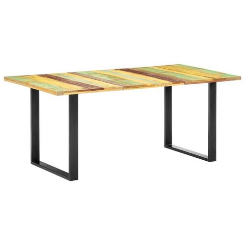 Spisebord 180x90x76 cm massivt genbrugstræ