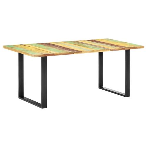 Spisebord 180x90x76 cm massivt genbrugstræ