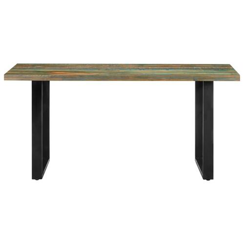 Spisebord 160x80x75 cm massivt genanvendt træ