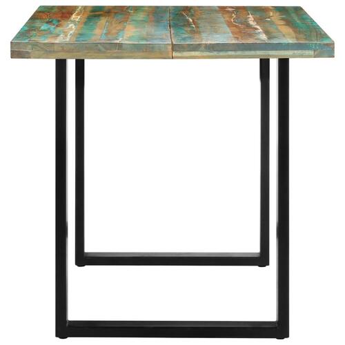 Spisebord 160x80x75 cm massivt genanvendt træ